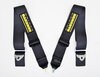 Schroth 6 Punkt Gurt Profi 3x2, 75/50mm schwarz  FIA (Pull-Up)