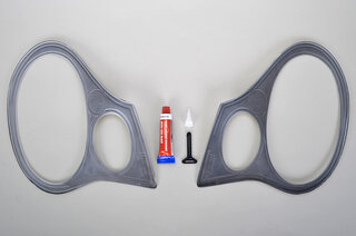 Euro Style Headlight Cover Set 996.2 - Without Washer Nozzle