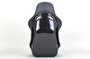 Recaro Pole Position ABE  simili cuir/ look peau retournée Dinamica noir - taille XL