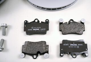 Bremsenservice-Kit komplett - HA Cayenne 955 / 957 mit 17 Zoll Bremse