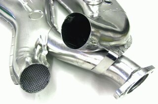 Wärmetauscher links Edelstahl 911 E/S + 2.7 L  8/1971 - 7/1976  für mechanische Einspritzer