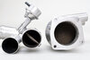 Silencieux sport "Brombacher" 997 turbo, à clapets avec cata.sport 200 cellules (export) inox