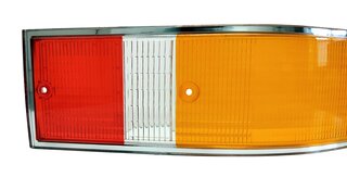 Lichtscheibe Heckl. 911 rechts chrom Rand 69-73