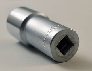 Magnetischer Zündkerzenschlüssel 3/8", Schlüsselweite 21mm, Länge 64mm