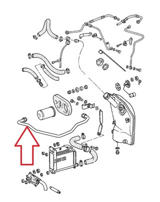 Ölrohr Motor 75-