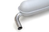 Sport Muffler 914 / 4  2.0 L  1972-74 - Dansk - Painted Galvanized Steel - Stainless Steel Tip