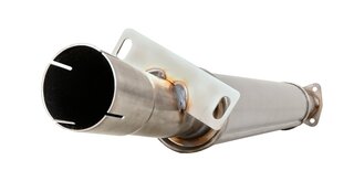 Sport Intermediate Muffler 924 S / 944 - Stainless Steel - Dansk - With TÜV / EEC Approval