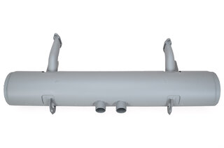 Exhaust muffler Painted steel 356 B/C, 912 export USA