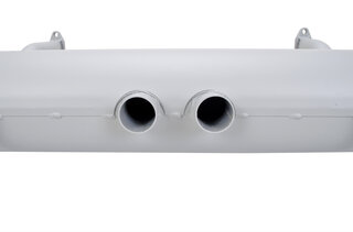 Exhaust muffler Painted steel 356 B/C, 912 export USA