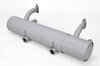 Silencieux d'échappement acier peint 356 A 1,6L