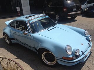 Frontschürze 911 RSR 73 / 2,8 mit großer Öffnung Ölkühler Kevlar