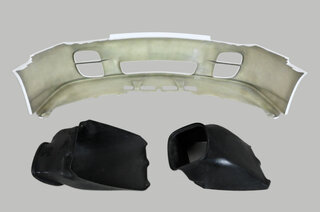 Bouclier -GT2-Look- poly avec écopes entrée air