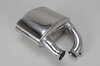 Street Muffler Set 993 - JP Group / Dansk - TÜV Approved - Stainless Steel