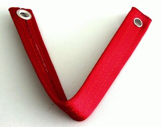 RS Inner Door Pull 964 / 993 - Red - Left or Right - Sold Individually