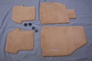 Jeu de surtapis  997-1 05-09, 997-2 09-012, beige sable, pas pour targa/cabrio avec Bose sound