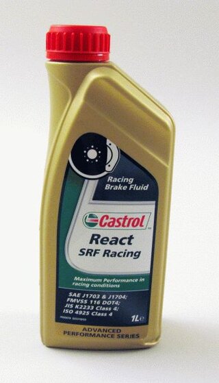 Castrol SRF race brake fluid  1 liter 320°/608F
