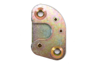 Striker Plate - for Door Lock - Gold Galvanized - Right
