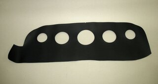 Bezug Instrumentenblende schwarz