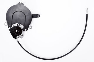 Getriebe Verdeck Cabrio links schwarz -95