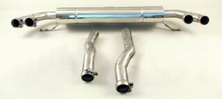 Silencieux sport "Brombacher" inox pour Cayenne 958 turbo (version export)