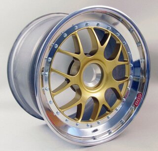 Rim BBS Motorsport 12x19 ET61 star alu gold for center look