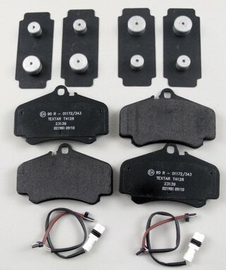 Brake service kit  front (no Discs!) 997-2 C2S 09-, GTS2/410-