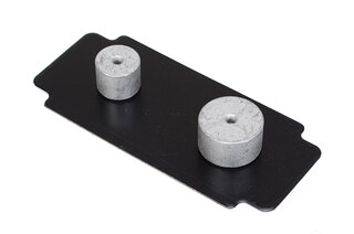 Dämpfungsblech Ø44/36mm VA