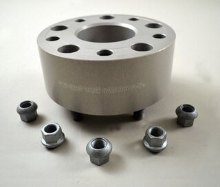 Wheel Spacer - 65 mm - Silver - Hub Centric - Sold Individually