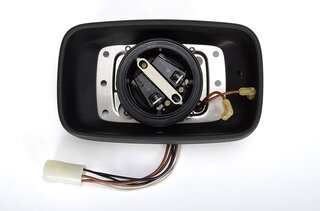 Mirror Housing 911 1976+ / 964 / 944 / 928 - Electrically Adjustable - Flag Mirror - Left or Right
