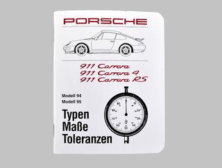 Tech Spec. Book  993 94/95 german