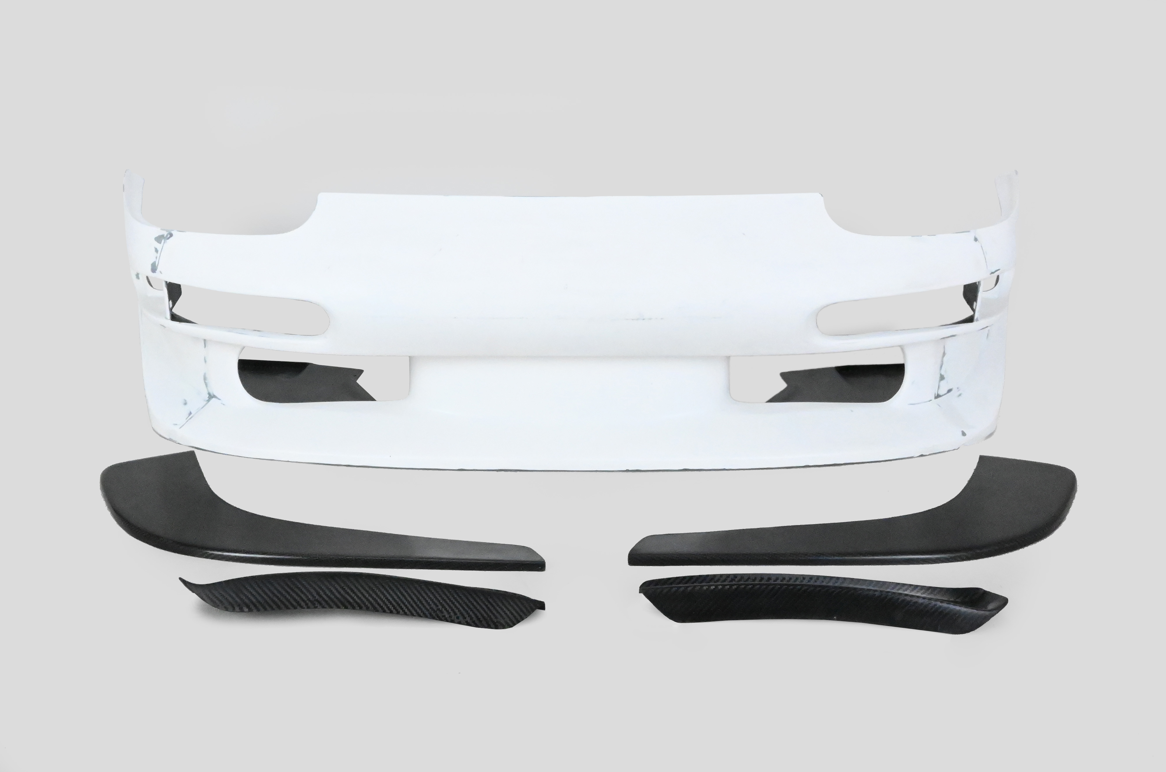 Front Bumper - GT2 EVO - Version 98 - Carbon - Basis Turbo- incl. down ...