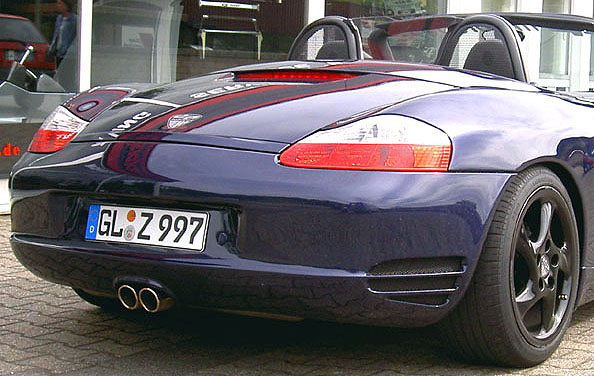 Rear Bumper 986 Boxster / S 1997-2002 - Euro Turbo Tribute - GRP ...