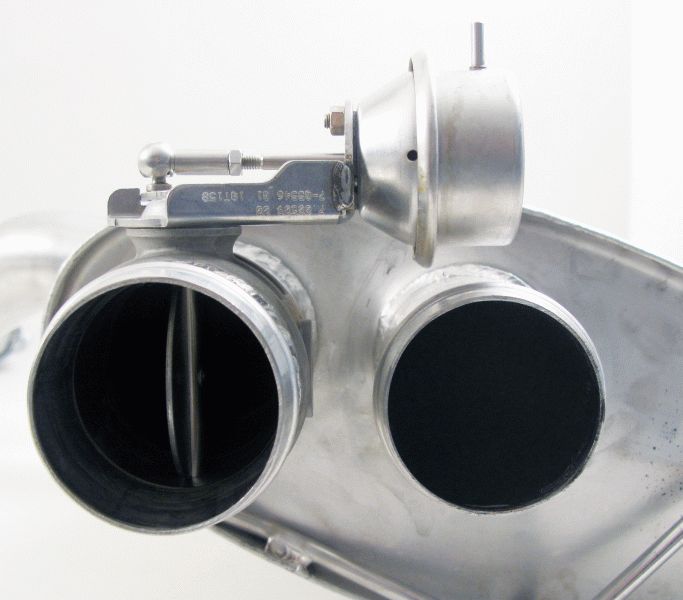 Secondary Valved Sport Muffler Set Panamera Turbo / Turbo S ...