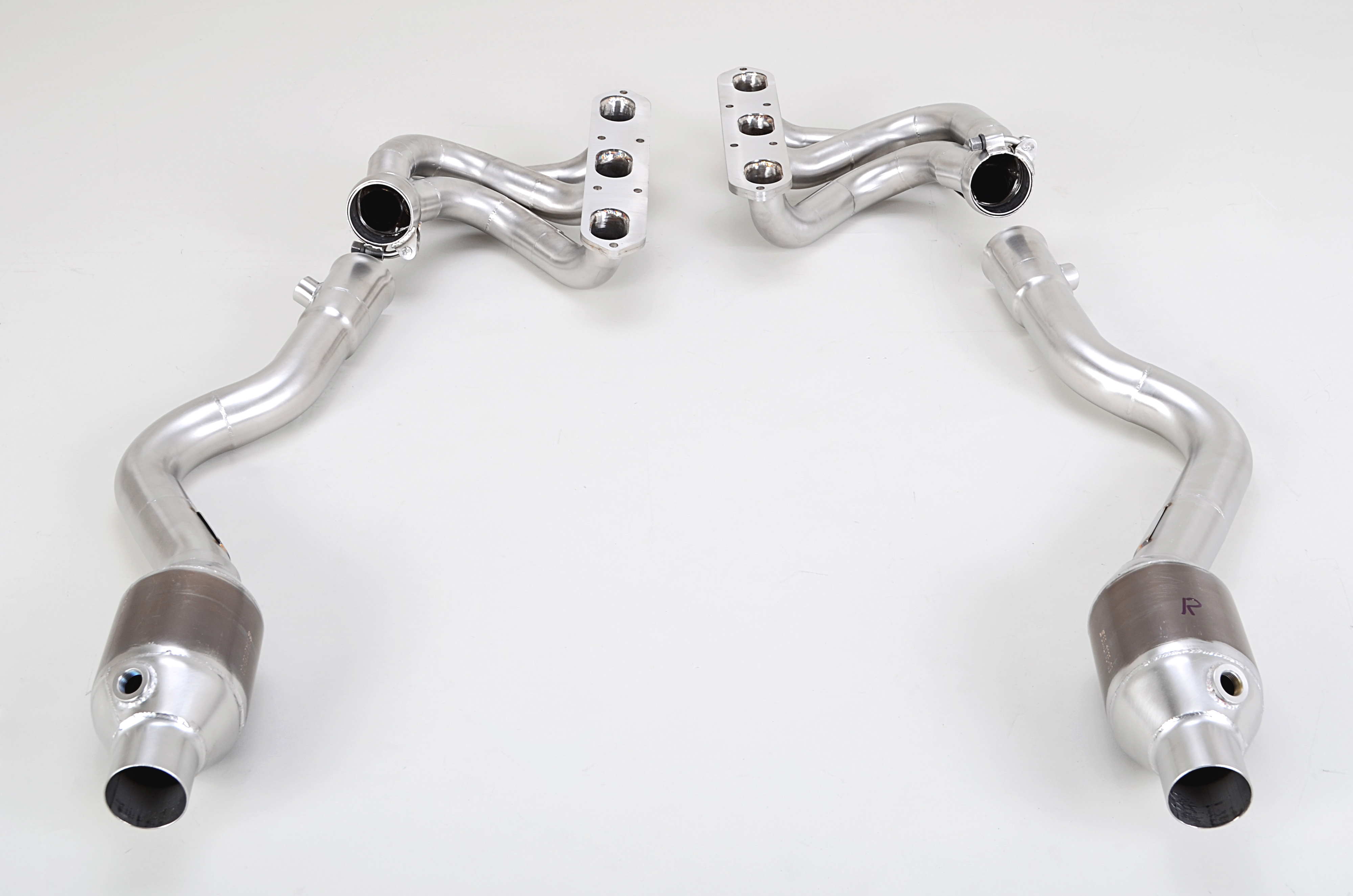 Long Tube Sport Header Set 987.1 Cayman / Boxster - For Brombacher