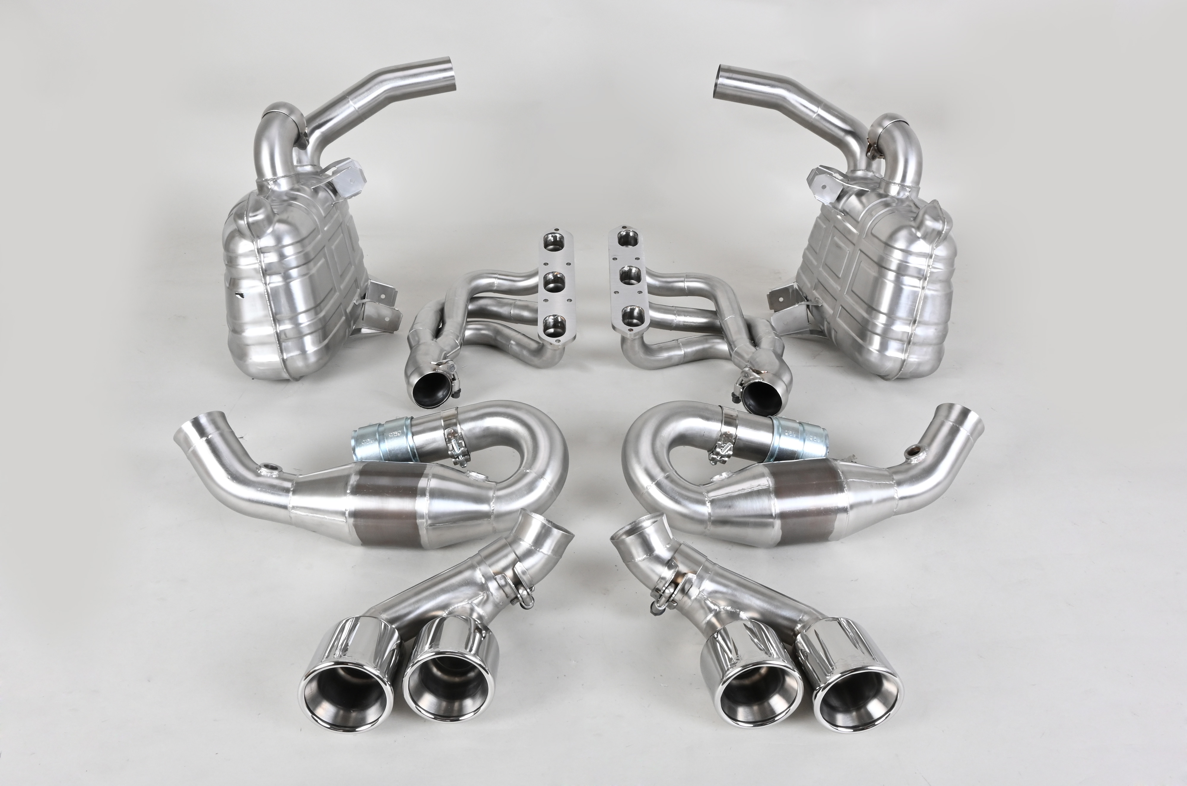 Street Exhaust System 997.1 - Brombacher Edition - 200 Cell HD