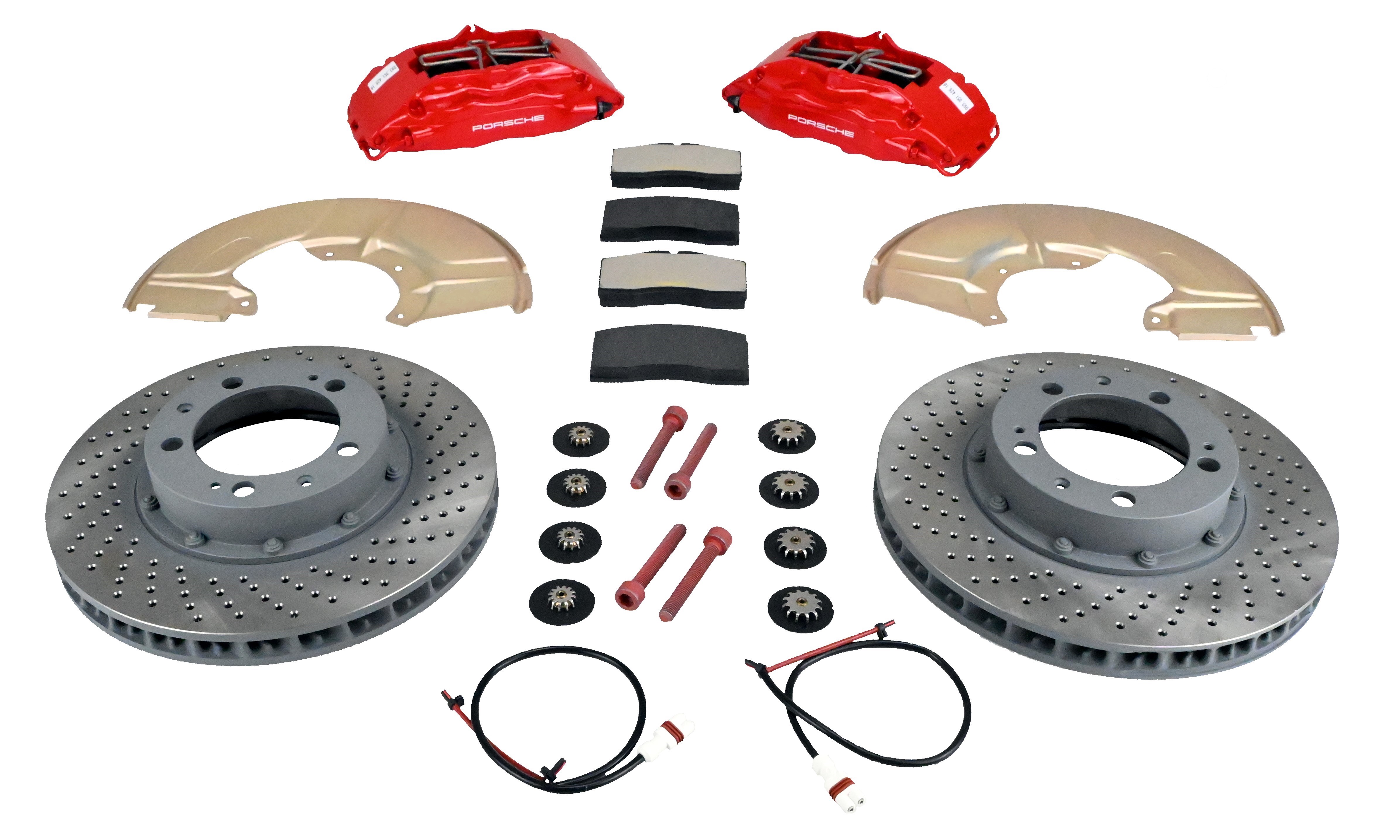 Big Red Sport Brake System 993 - Front - 4 Piston - 322 x 32 mm