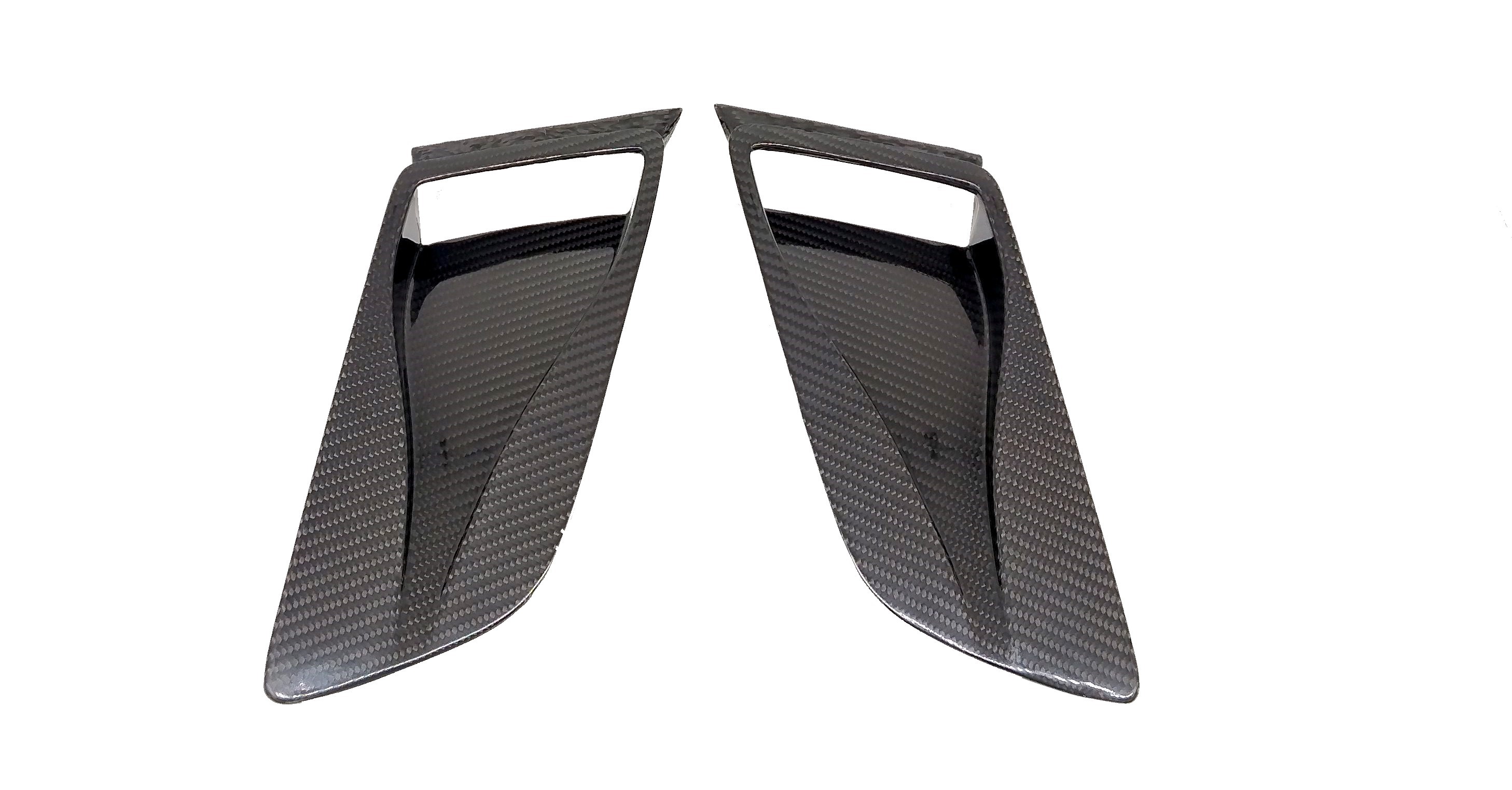 NACA Air Inlets (2 pieces) for Front Hood - 982 (718) Cayman GT4