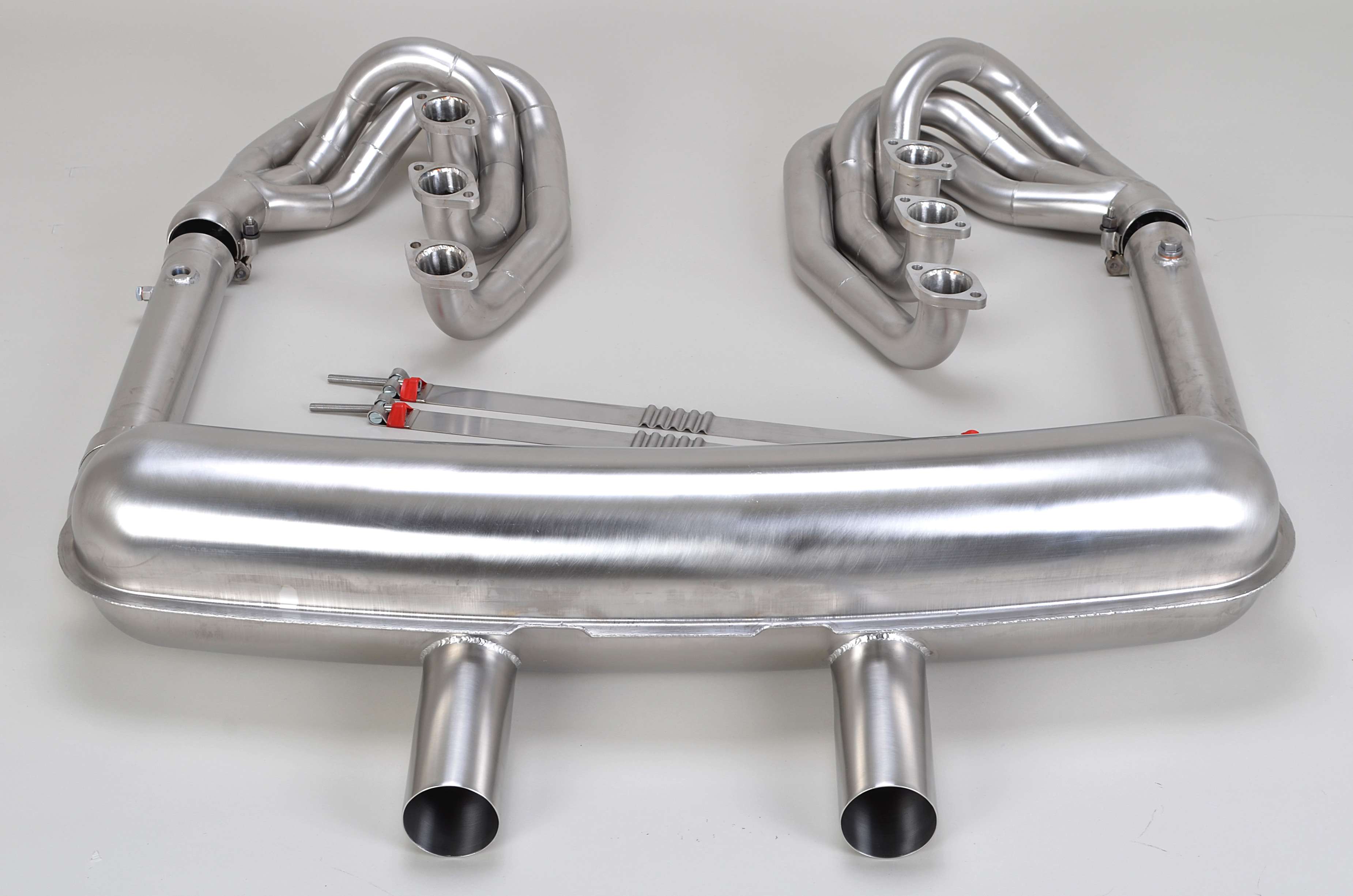 Brombacher Exhaust System 911 74-83 - Race - Without Heat - Bypass